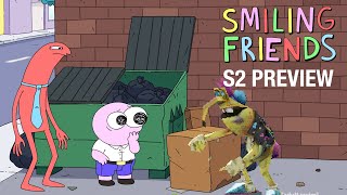 FIRST LOOK Smiling Friends Season 2  adult swim [upl. by Yrrol128]