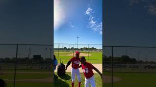 Tripping out tripout 9ubaseball baseball kidsbaseball fypシ゚viral [upl. by Gerrilee]