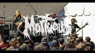 MORTUOUS  Tankcrimes “Live amp Outside” Oakland [upl. by Enrobialc]