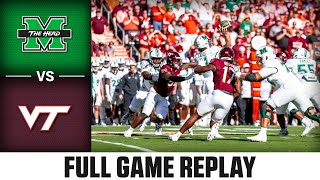 Marshall vs Virginia Tech Full Game Replay  2024 ACC Football [upl. by Eng]