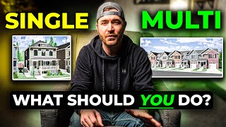 Single Family vs Multi Family Home Investing  The Pros and Cons [upl. by Pardo424]