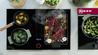 NEFF Hob  How to use your NEFF Venting cooktop [upl. by Nalehp]