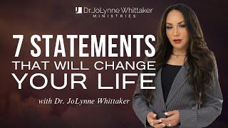 7 Statements That Will Change Your Life [upl. by Kissel189]