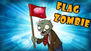 Plants vs Zombies  Flag Zombie Audition failure [upl. by Treacy806]