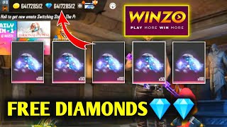 FREE FIRE ME FREE DIAMOND KAISE LE  WINZO APP SE FREE FIRE ME DIAMOND KAISE LE  FREE FIRE DIAMOND [upl. by Novek]