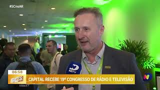 Florianópolis recebe o 19º Congresso Catarinense de Rádio e Televisão [upl. by Kattie637]