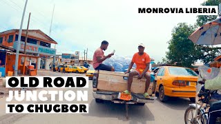 Monrovia Liberia 2022  Old Road Junction To Chugbor  Liberian Vlog [upl. by Anaujik]