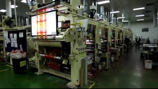 GP 410  FUJI Color Rotogravure Printing Press FX8 Year 1995Part23 [upl. by Analise405]