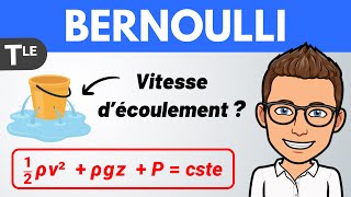 Relation de BERNOULLI ✅ Écoulement dun fluide  Exercice  Terminale spécialité [upl. by Ysnil]