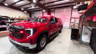 2023 Chevy Silverado 1500 Battalion Chief truck built for the City of Hamilton Fire Dept [upl. by Kinsler]