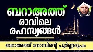 ബറാഅത്ത് നോമ്പിന്റെ പൂർണ്ണരൂപം Sidheeq Mannani Speech About Baraath Nomb [upl. by Aiem768]