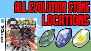 All Evolution Stone Locations  Pokemon Platinum [upl. by Reni]