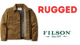 Filson Tin Cloth Short Lined Cruiser Jacket Review [upl. by Ahsaret]