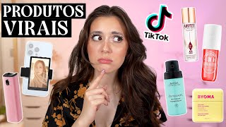 Experimentei PRODUTOS VIRAIS do TIKTOK 😱  Joana Gentil [upl. by Arretak778]