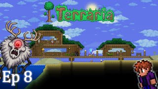 Terraria Episode 8  Pylons Deerclops amp Exploring Master Mode [upl. by Novonod]