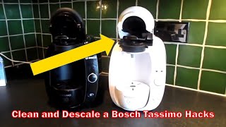 How to clean and descale a Bosch Tassimo Coffee Machine [upl. by Emixam]