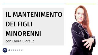 La crisi familiare e il mantenimento dei figli minorenni [upl. by Lorrac]