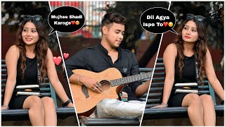 Totlaतोतला Prank With Twist  Singing Kalaastar Honey 30 Song  Epic Girl Reactions😍  Jhopdi K [upl. by Ajnos]