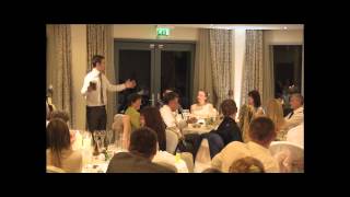 Thomas Wedding  BEST MAN SPEECH AND FLASHMOB [upl. by Rosenwald400]