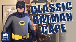 How to Make a Classic Adam West Batman Cape [upl. by Nnaj537]