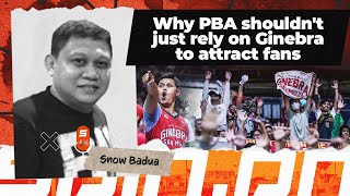 Why PBA shouldnt just rely on Ginebra to attract fans  Spinph [upl. by Otinauj]