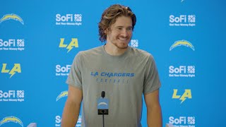 Justin Herbert On SNF vs Bengals  LA Chargers [upl. by Retepnhoj201]