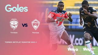 Fortaleza vs Patriotas goles  Torneo BetPlay Dimayor 2023I  Fecha 14 [upl. by Nodarse262]