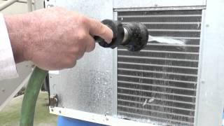 RYDALL CC Coil Cleaner  Cleaning a Refrigeration Unit [upl. by Deerc428]