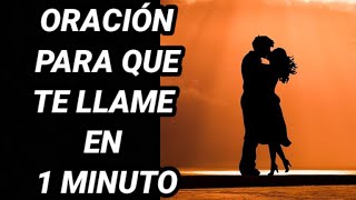 RITUAL para que te LLAME y te ESCRIBA  AMARRE para que me ESCRIBA en 10 MINUTOS [upl. by Notyal]