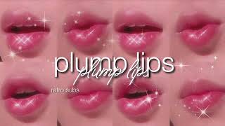 plump lips subliminal [upl. by Hinda]