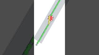 Chain Reversal Mechanism engineering mechanical mechanism cad solidworks fusion360 [upl. by Adnylg665]