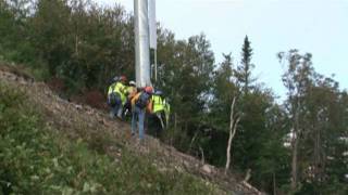 Sugarloaf Skyline Tower Installation  WSKI TV [upl. by Haye123]