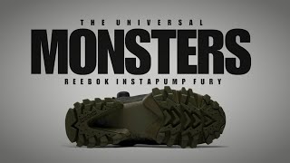 UNIVERSAL MONSTERS 2024 x Reebok Instapump Fury 94 DETAILED LOOK  RELEASE INFO [upl. by Levitan]