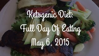 Ketogenic Diet Full Day Of Eating  May 6 2015 Low Carb  Keto [upl. by Lohcin]