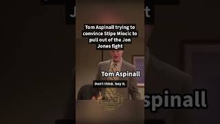 But we will know that Jon Jones would never take the Tom Aspinall fight [upl. by Leirvag462]