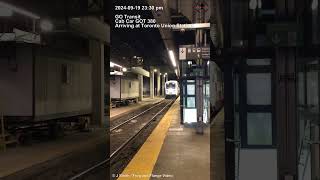 MetrolinxGO Transit Late Night Arrival at Union Station [upl. by Entruoc]