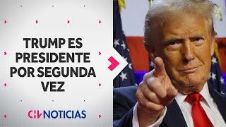 TRUMP ES EL NUEVO PRESIDENTE de Estados Unidos Alcanzó los 279 votos y ganó elección  CHV Noticias [upl. by Solim]