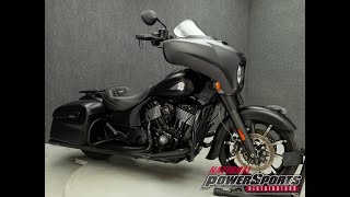 2020 INDIAN CHIEFTAIN DARK HORSE WABS  National Powersports Distributors [upl. by Aisereht]