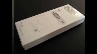 Apple Lightning to VGA Adapter  Connect iDevice to TV and Projector [upl. by Manvil]