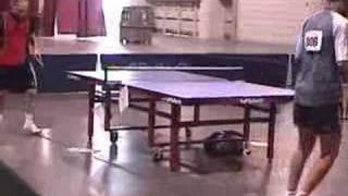 Dan Seemiller 2006 Table Tennis Nationals [upl. by Annayram328]