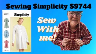 Sewing Simplisity S9744  Tips amp Pattern review [upl. by Enitsyrk976]