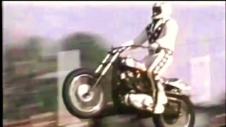 EVEL KNIEVEL Cleveland Ohio jump PERFECT [upl. by Samohtnhoj]