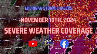 November 10th 2024 Severe Weather Coverage As It Happened [upl. by Kayle]