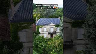 Help us encover the mystery of this Abandoned French Mansion 😥 shorts [upl. by Savadove]