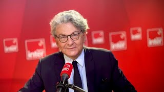 Thierry Breton  quotTrump a quatre ans il va vouloir réaliser tout ce quil a ditquot [upl. by Haelem]