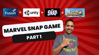 How To Make Marvel Snap Card Game in Unity Part 1 [upl. by Auqeenahs]