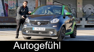 Smart fortwo electric FULL REVIEW test driven allnew neu gen 20182017 For Two [upl. by Enyar473]