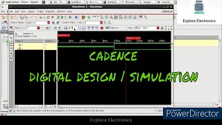 cadence simulation tutorial of digital design  verilog code simulation in cadence tool VLSI design [upl. by Cathie]