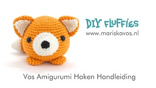 Axl de Vos Amigurumi haakpatroon Nederlands [upl. by Seiter]