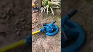 Garden hose pipe water nozzle spray shorts manual skills cleaning plants homedecor sharpening [upl. by Haraj]